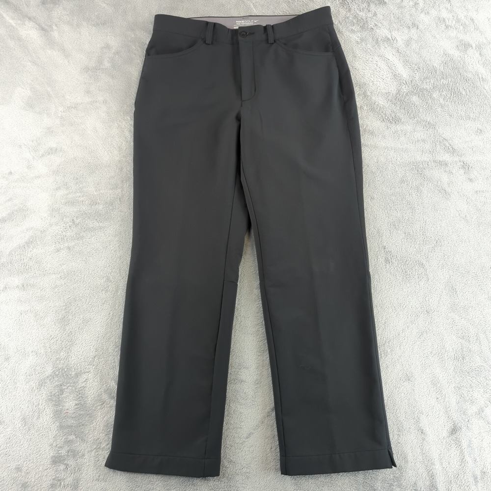 Nike Golf Pants Mens 32 (Fits 32x29) Gray‎ Stretch Tour Performance 483605-010
